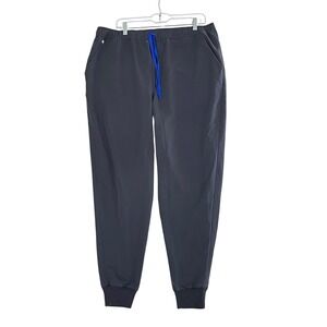 FIGS Technical Collection XXL Jogger Scrub Pants Gray Drawstring Unisex Scrubs